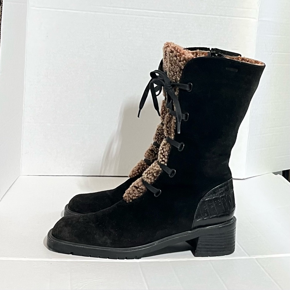 Stuart Weitzman Sherpa Lined Boots - Picture 2 of 11